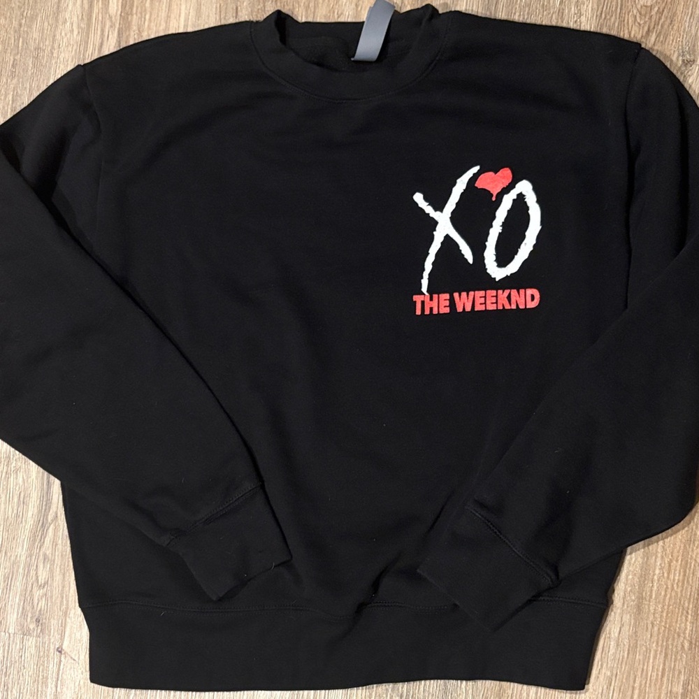 The Weeknd Black Crewneck Sweater